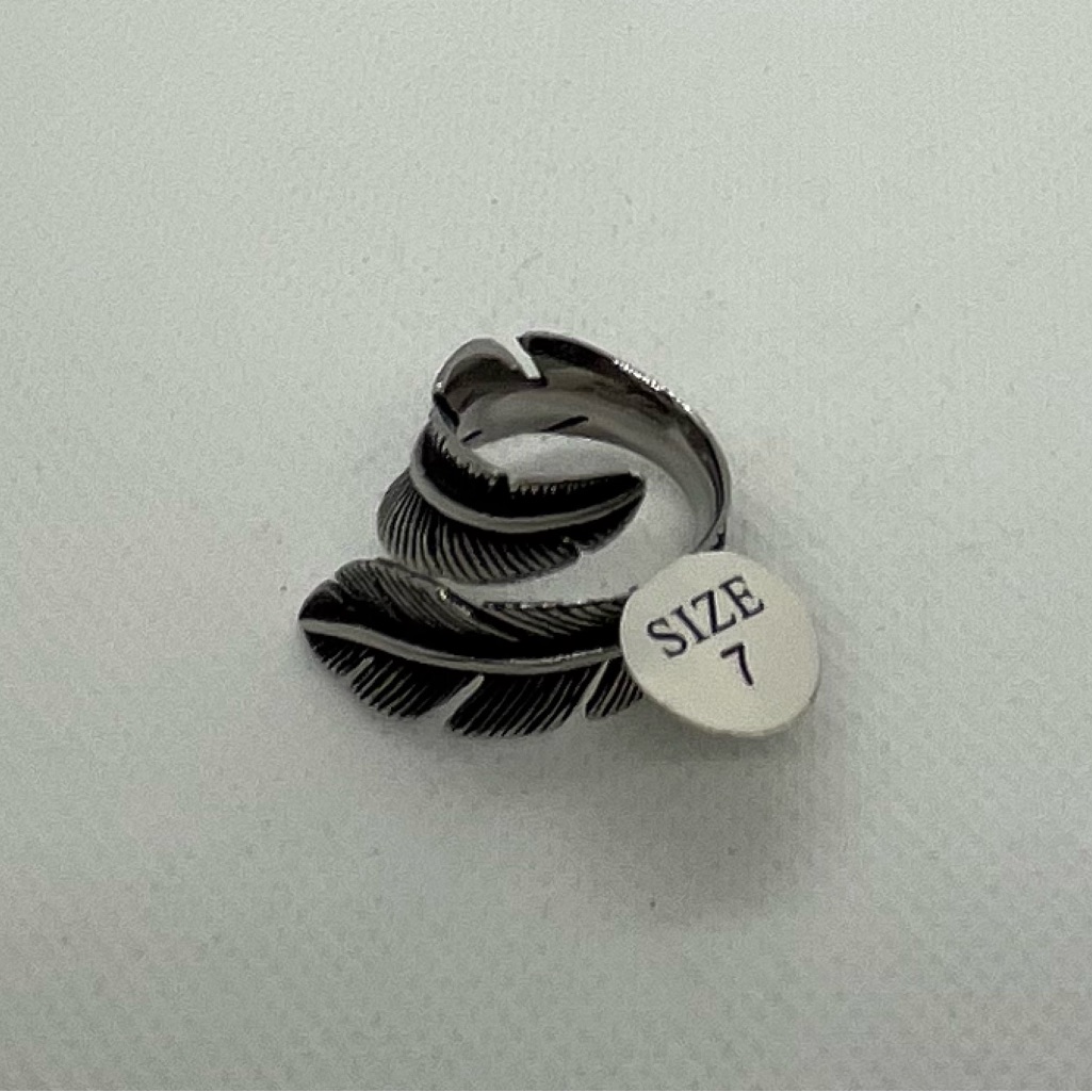 Wrapped Feathers Ring